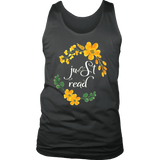 "just read" Men's Tank Top - Gifts For Reading Addicts