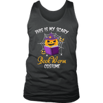 "Bookworm costume" Men's Tank Top - Gifts For Reading Addicts