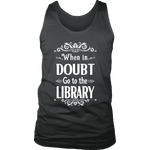 "When in doubt" Men's Tank Top - Gifts For Reading Addicts