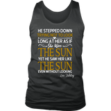 "As if she were the sun" Men's Tank Top - Gifts For Reading Addicts