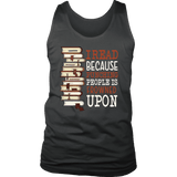 "I Read" Men's Tank Top - Gifts For Reading Addicts