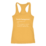 "Book hangover" Women's Tank Top - Gifts For Reading Addicts