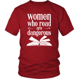 "Women who read" Unisex T-Shirt - Gifts For Reading Addicts