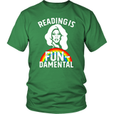 Rupaul"Reading Is Fundamental" Unisex T-Shirt - Gifts For Reading Addicts