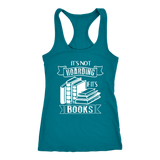 "It's Not Hoarding If It's Books" Women's Tank Top - Gifts For Reading Addicts