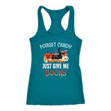 "Forget Candy" Women's Tank Top - Gifts For Reading Addicts