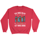 "Get More Books" Sweatshirt - Gifts For Reading Addicts