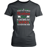 "Christmas Cheer" Women's Fitted T-shirt - Gifts For Reading Addicts