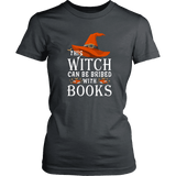 "Bribed With Books" Women's Fitted T-shirt - Gifts For Reading Addicts
