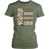 "I Read" Women's Fitted T-shirt - Gifts For Reading Addicts