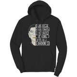 Ruth Bader "A Girl With A Book" Hoodie - Gifts For Reading Addicts