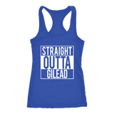 "Straight outta gilead" Women's Tank Top - Gifts For Reading Addicts