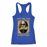 "I Put The Lit In Literature" Women's Tank Top - Gifts For Reading Addicts