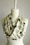 Yellow Game Of Thrones Themes Infinity Scarf Handmade Limited Edition - Gifts For Reading Addicts