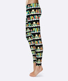 Bookshelves Leggings - Gifts For Reading Addicts