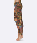 Book Spines Leggings - Gifts For Reading Addicts