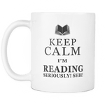 keep calm i'm reading mug - Gifts For Reading Addicts