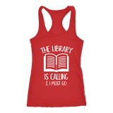"The library" Women's Tank Top - Gifts For Reading Addicts
