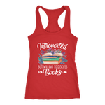 "Introverted But Willing To Discuss Books" Women's Tank Top - Gifts For Reading Addicts