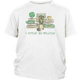 "I otter be reading"YOUTH SHIRT - Gifts For Reading Addicts