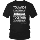 "You and i" Unisex T-Shirt - Gifts For Reading Addicts