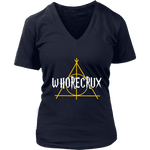 "Whorecrux" V-neck Tshirt - Gifts For Reading Addicts