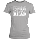 "Under Read" Women's Fitted T-shirt - Gifts For Reading Addicts