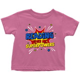 "Reading gives me"TODDLER TSHIRT - Gifts For Reading Addicts