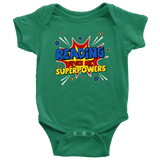 ''Reading gives me''BABY BODYSUITS - Gifts For Reading Addicts