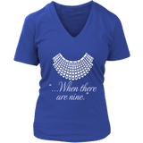 "When there are nine" V-neck Tshirt - Gifts For Reading Addicts