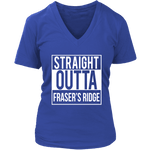 "Fraser's Ridge" V-neck Tshirt - Gifts For Reading Addicts