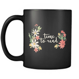 "Time to read"11oz black mug - Gifts For Reading Addicts