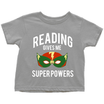 "Reading gives me"TODDLER TSHIRT - Gifts For Reading Addicts