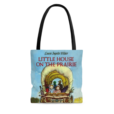 Little House On The Prairie Book Cover Tote Bag - Gifts For Reading Addicts