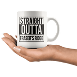"Fraser's Ridge"11oz White Mug - Gifts For Reading Addicts