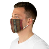 Vintage Books Spines Fabric Face Mask - Gifts For Reading Addicts
