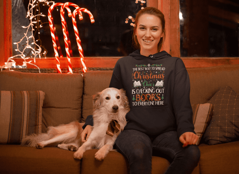 "Christmas Cheer" Hoodie - Gifts For Reading Addicts