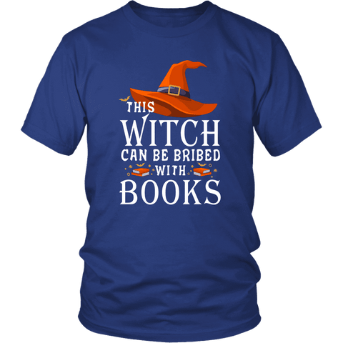"Bribed With Books" Unisex T-Shirt - Gifts For Reading Addicts