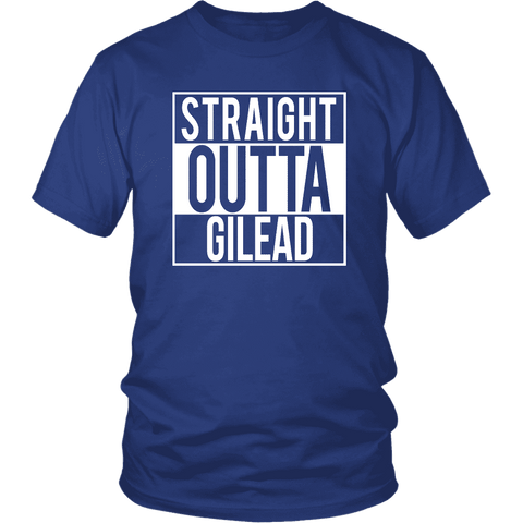 "Straight outta gilead" Unisex T-Shirt - Gifts For Reading Addicts