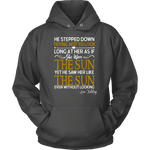 "As if she were the sun" Hoodie - Gifts For Reading Addicts