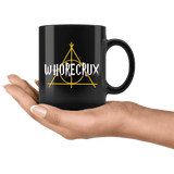 "Whorecrux"11oz Black Mug - Gifts For Reading Addicts