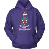 "Reading in a winter wonderland" Hoodie - Gifts For Reading Addicts