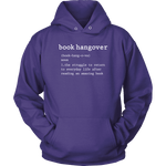 "Book hangover" Hoodie - Gifts For Reading Addicts
