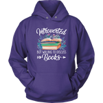 "Introverted But Willing To Discuss Books" Hoodie - Gifts For Reading Addicts