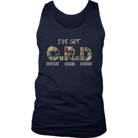 "I've Got O.R.D" Men's Tank Top - Gifts For Reading Addicts