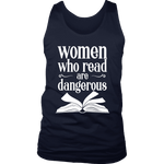 "Women who read" Men's Tank Top - Gifts For Reading Addicts