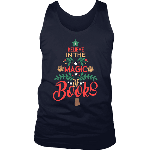 "The magic of books" Men's Tank Top - Gifts For Reading Addicts