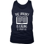"The library" Men's Tank Top - Gifts For Reading Addicts