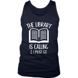"The library" Men's Tank Top - Gifts For Reading Addicts