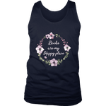 "Happy place" Men's Tank Top - Gifts For Reading Addicts